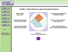 Tablet Screenshot of deedprosoftware.com